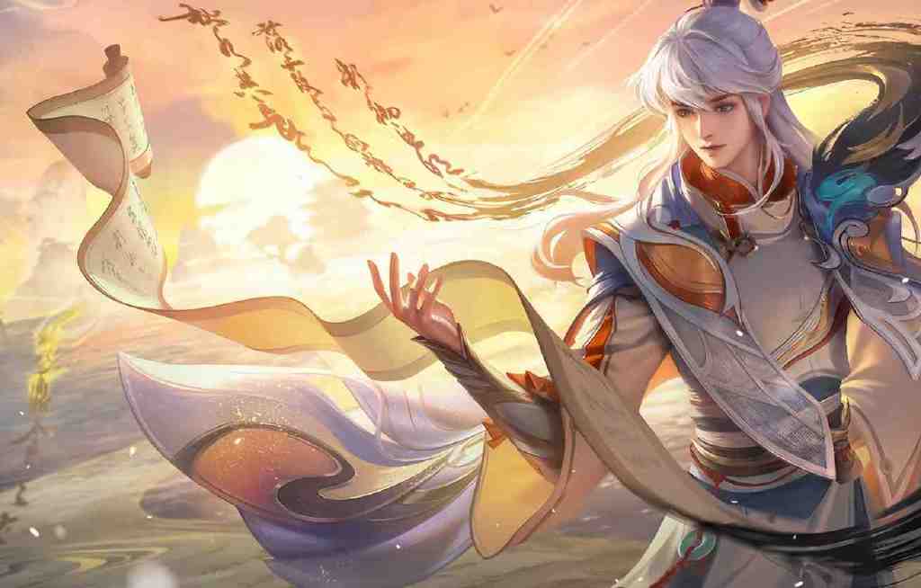 弈星滕王阁序皮肤初体验,玩家开玩笑:游戏都结束了,他还在背诗__财经