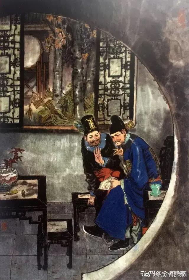 戴邦敦绘《红楼梦》,来自书友金梅隐室的分享