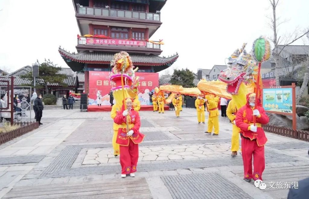 日照市委宣传部副部长侯学阳,日照市文化和旅游局副局长刘德忠,日照城