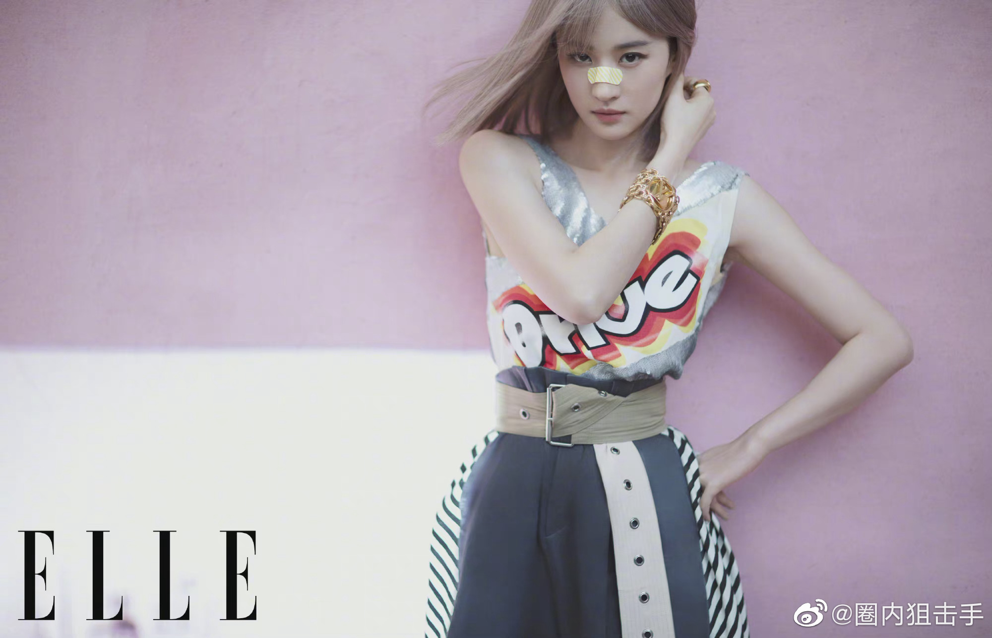 刘亦菲elle三月刊开季封面,这是撕漫女吧,吊打85门面了