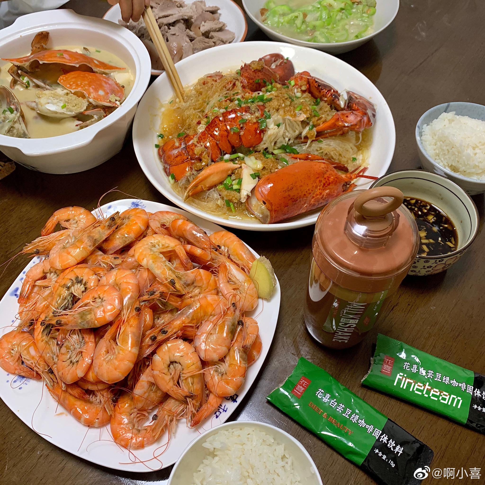 来我家吃饭吧!每天都是海鲜!