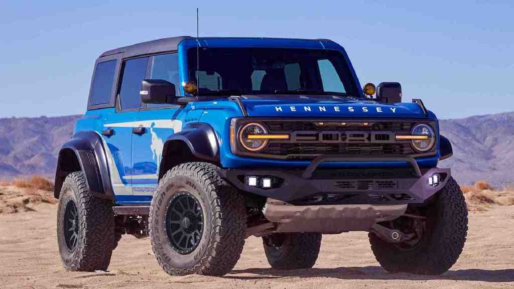 福特网红改装烈马broncohennessey打造500匹bronco