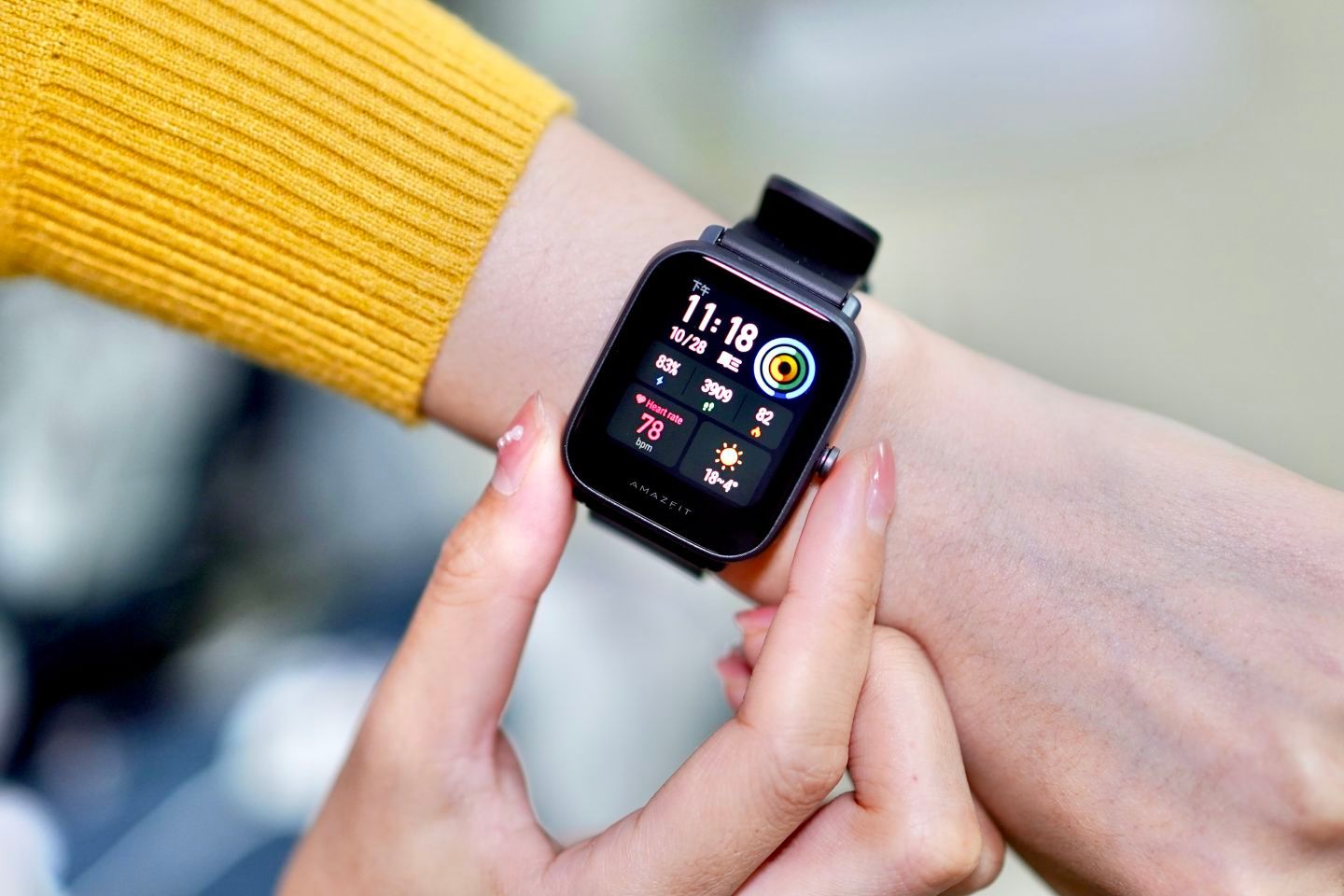 349元功能齐全的国民级健康手表华米amazfitpop评测体验