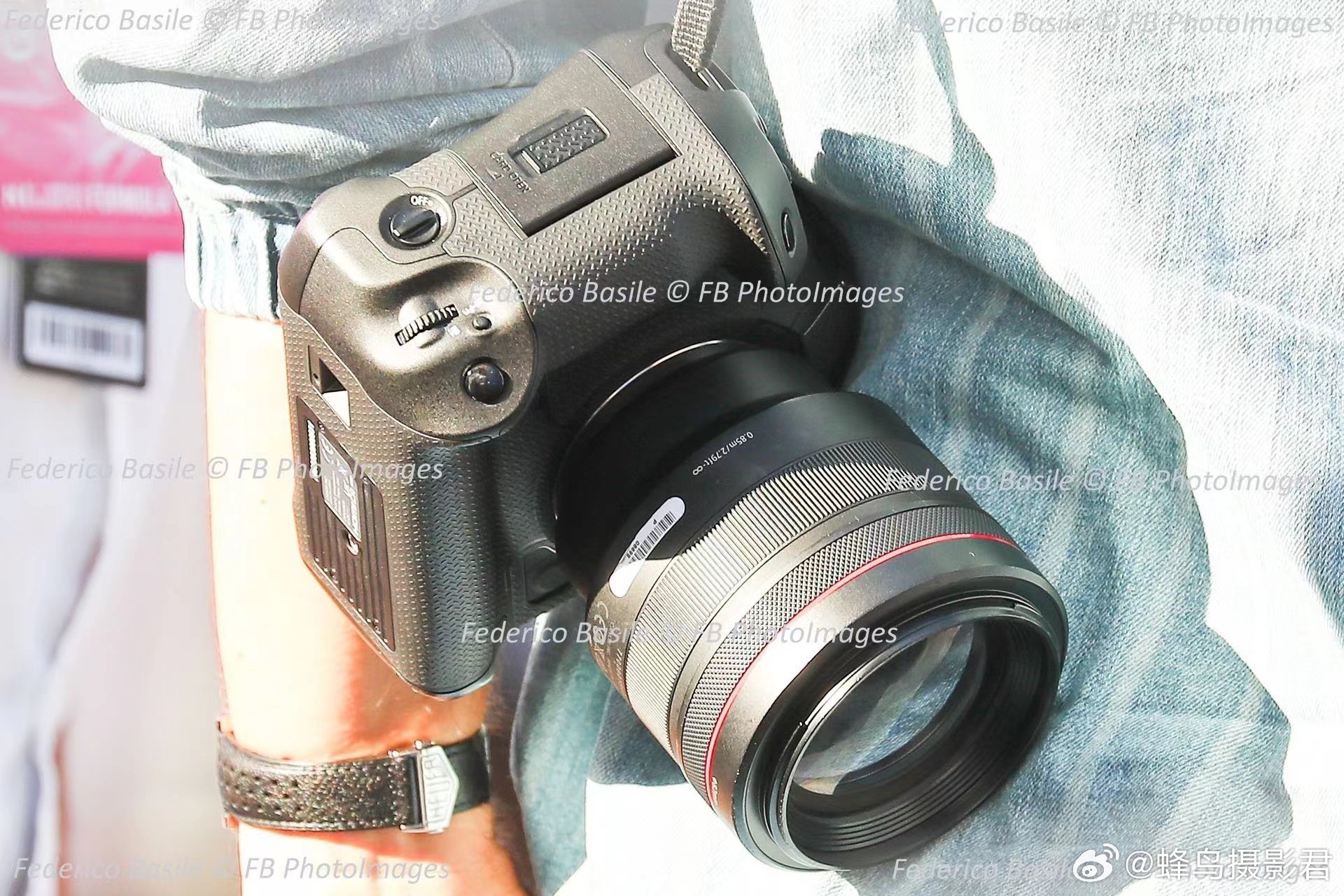 佳能旗舰机eos r1真机谍照爆光