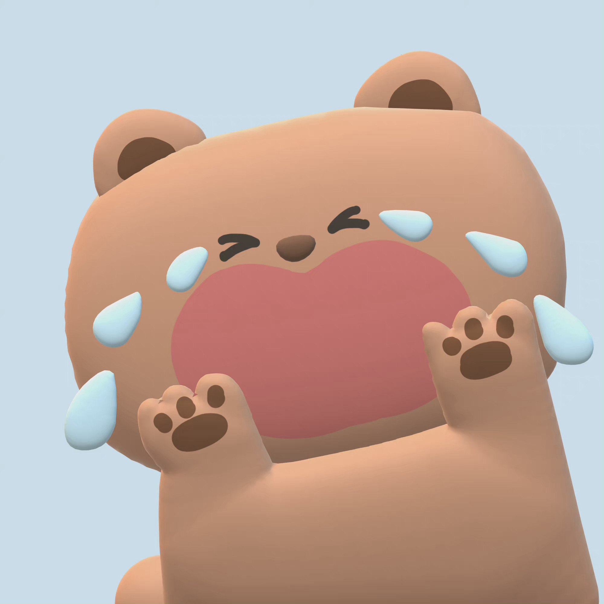 3d哭唧唧头像太可爱了