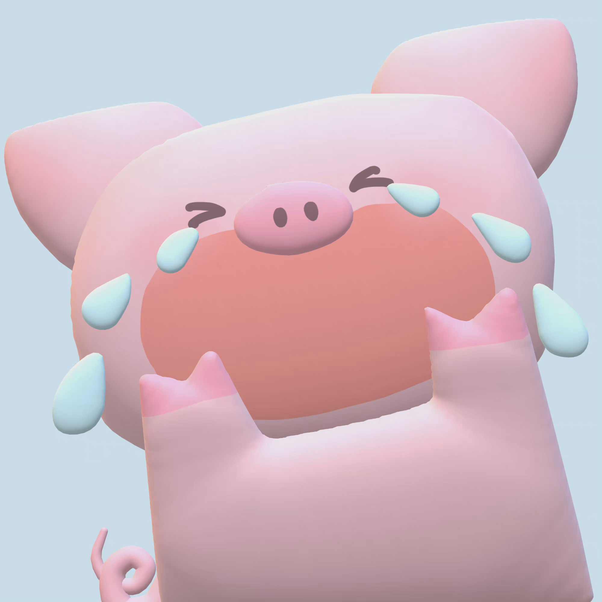 3d哭唧唧头像太可爱了