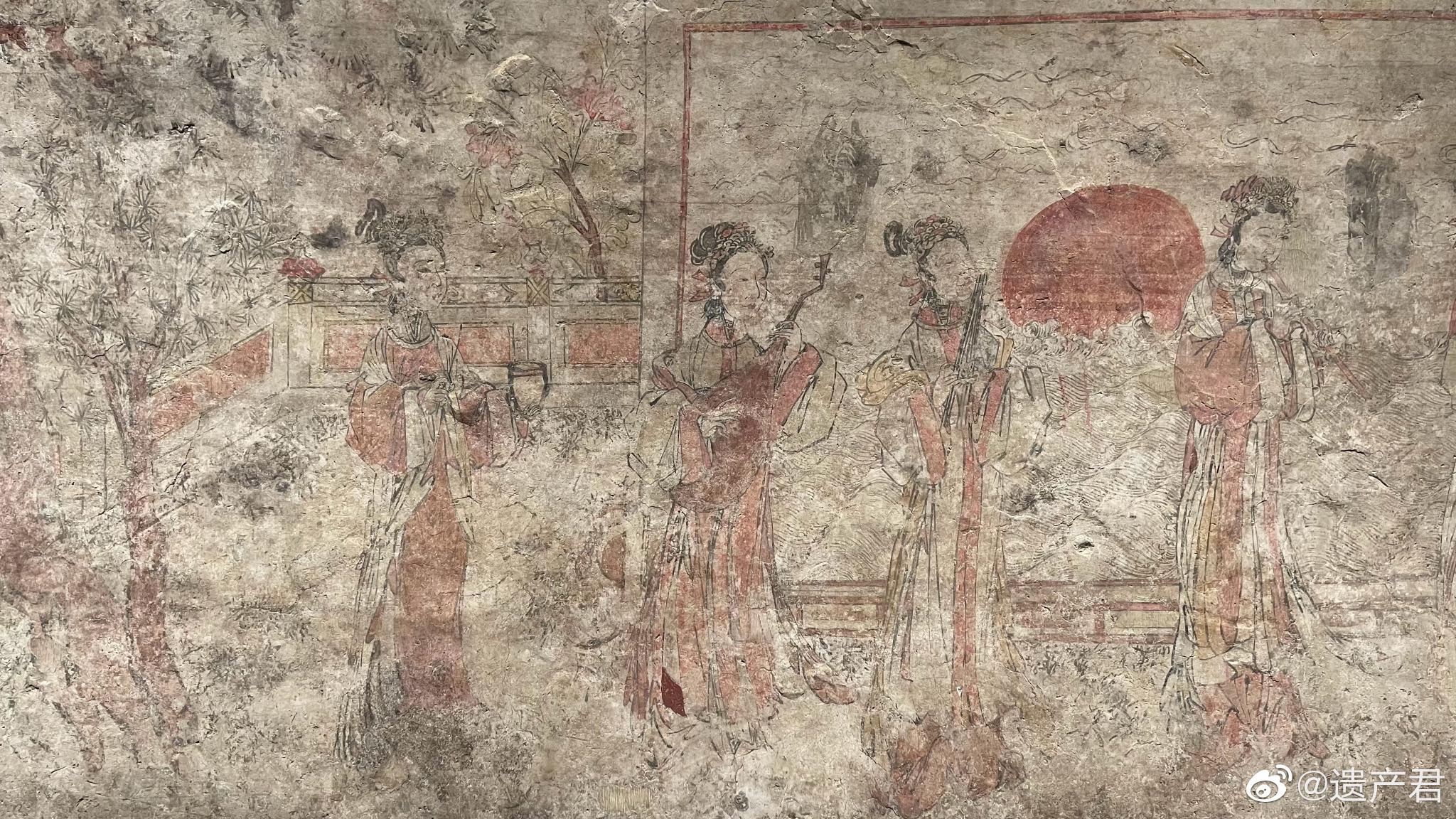 洛阳古墓博物馆的《地府千秋——河南古墓壁画大观》……__财经头条