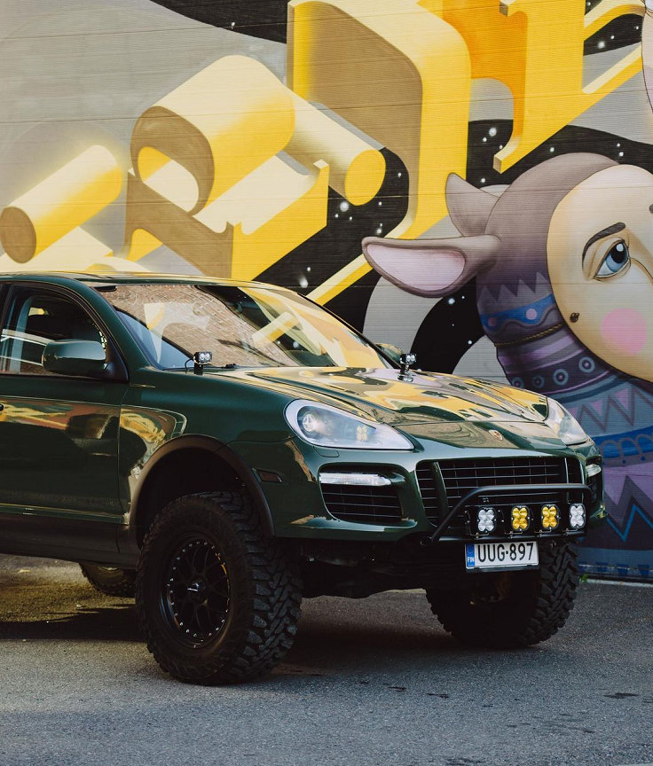 保时捷卡宴957改装经典好看的越野