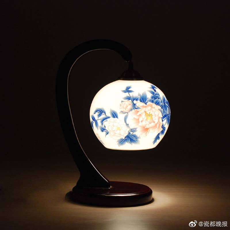 瓷中美人——景德镇陶瓷灯具