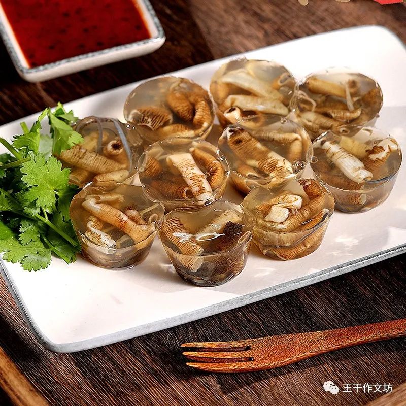 王干晋江的土笋冻