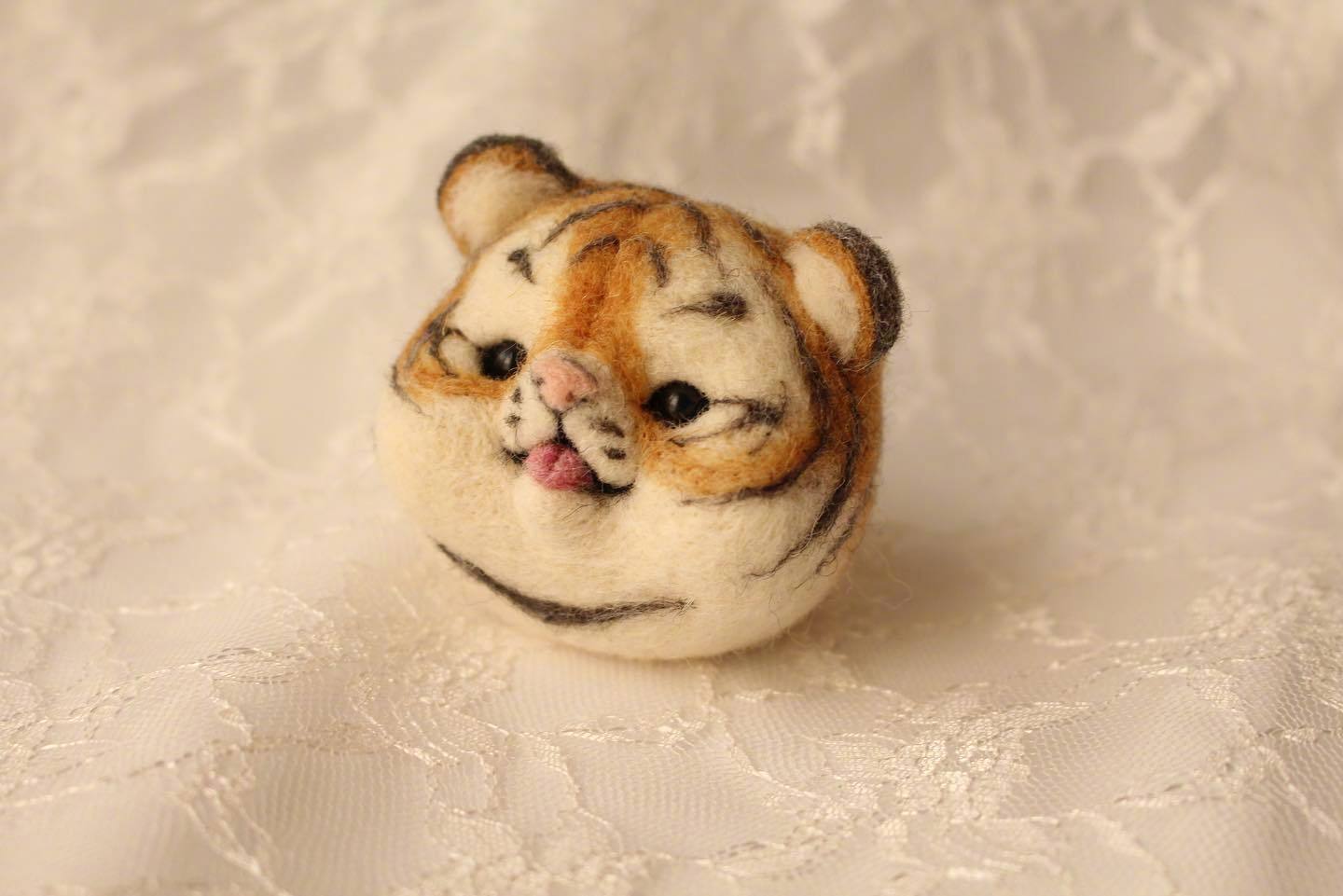 手作大佬的羊毛毡小动物,这也太可爱了叭 ins: mayu.funwari__财经头