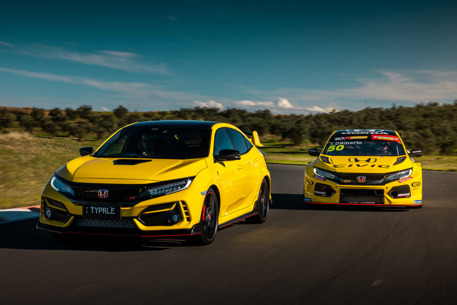 提供特别的涂装,本田思域type r限量版在澳推出