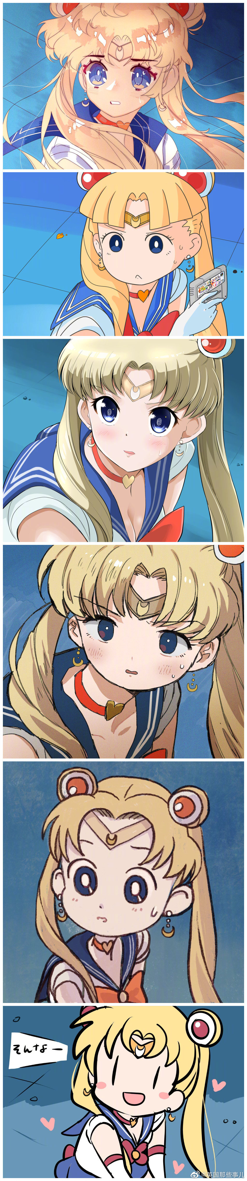外国漫画家和画师玩起 美少女战士重绘 活动 外国漫画家和画师玩起 美少女战士重绘 活动