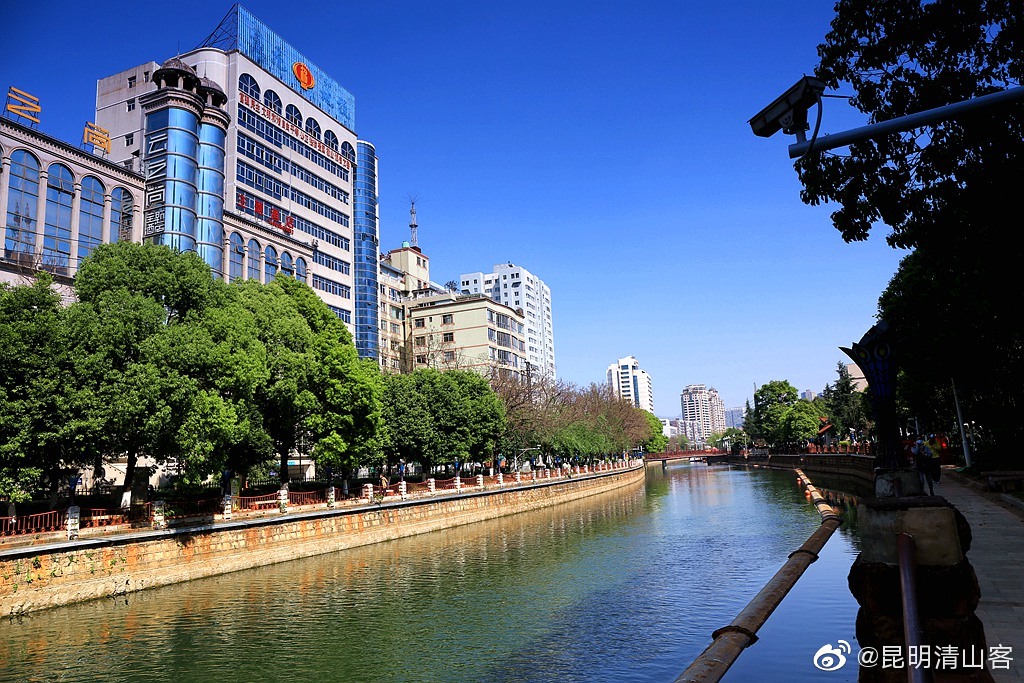 疫情后春天的昆明盘龙江@中国图库冯飞燕 @中国图库tukuchina @镜界