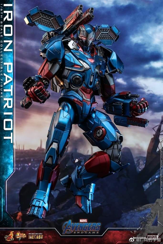 hot toys 合金重装钢铁爱国者 香港门店到货
