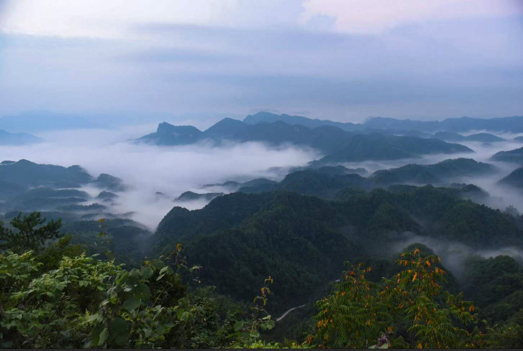 朝天摄影师在望远山脚下拍到云海美景如梦如幻宛如童话世界