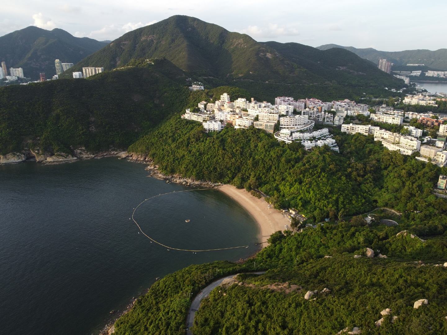 城市跟山野,豪宅跟小岛 香港南区_高清图集_新浪网