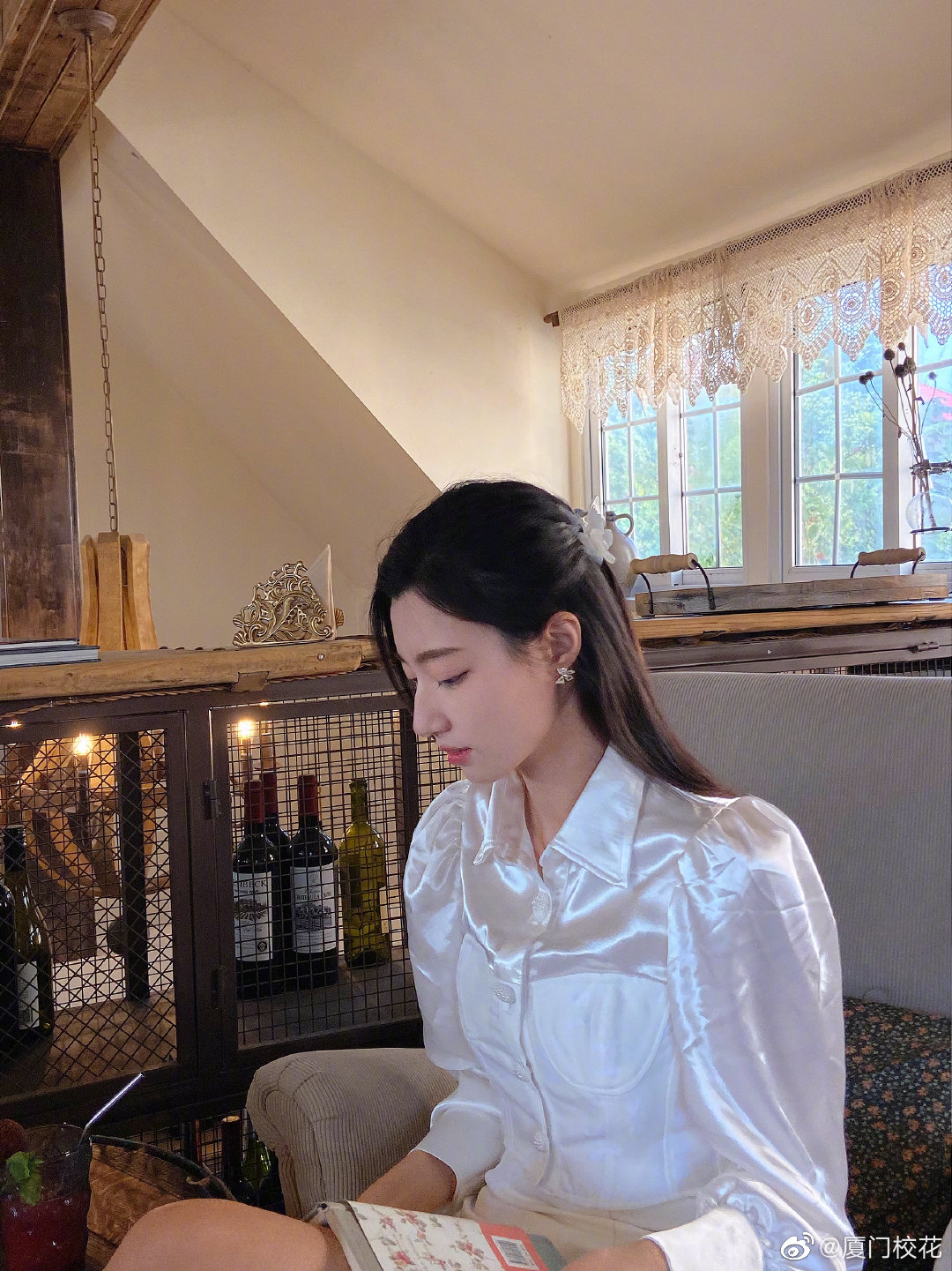 她叫赵艺,00年,就读于天津工业大学,身高179cm……_高清图集_新浪网