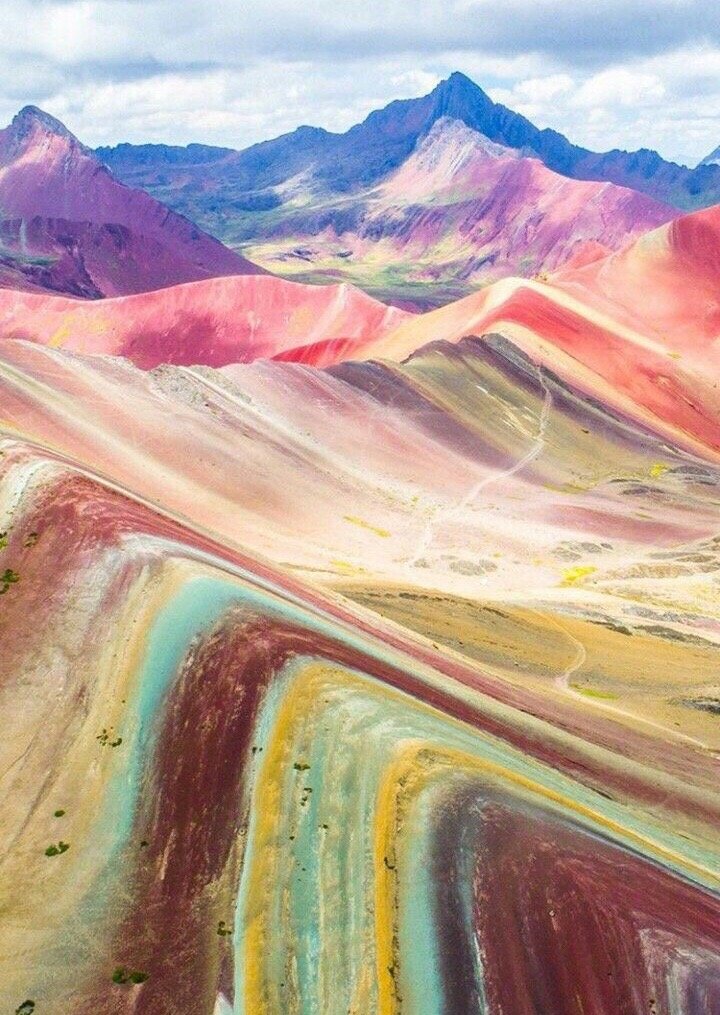 秘鲁的彩虹山·大自然的调色盘