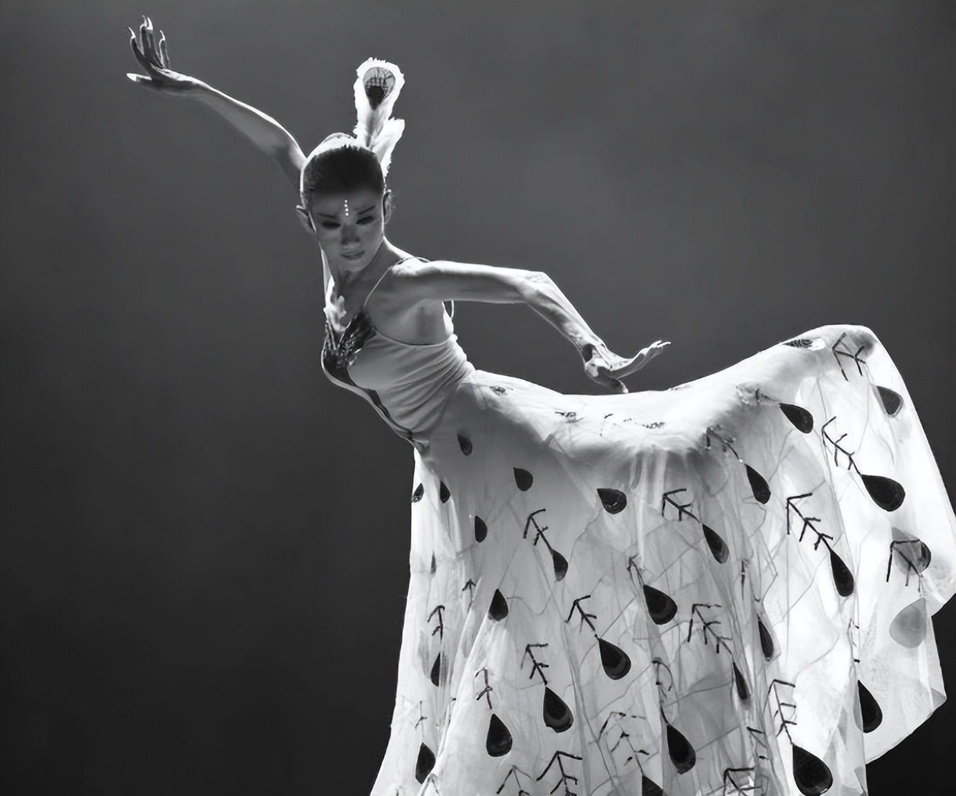 春晚走红后却又凉的匆匆,离开姨妈杨丽萍的小彩旗,如今怎样了?