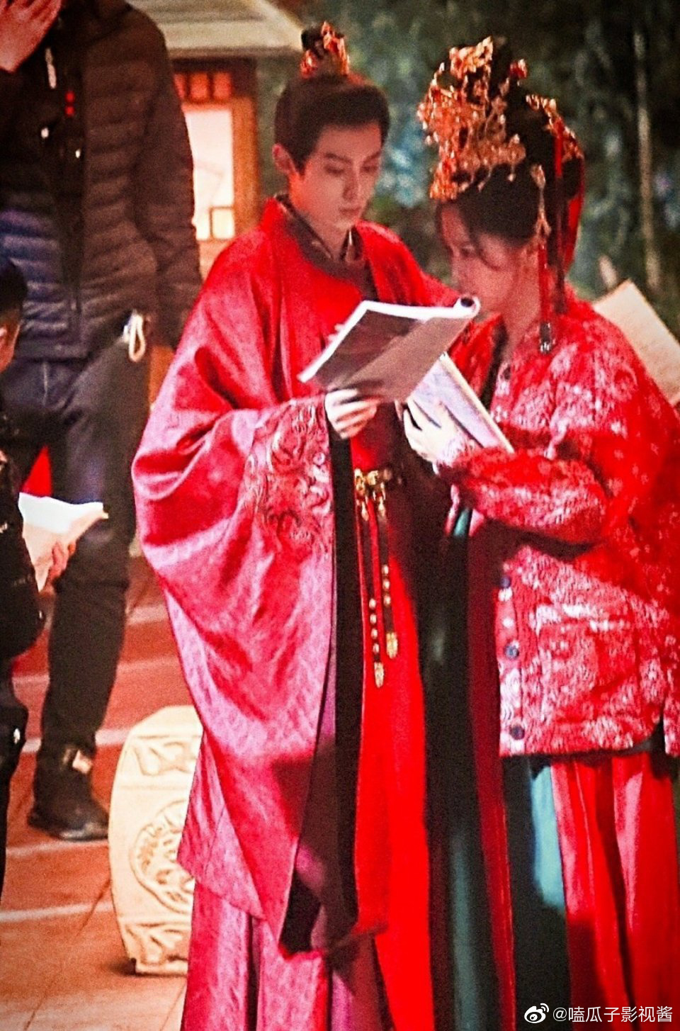 《苍兰诀》虞书欣,王鹤棣婚服路透……_高清图集_新浪网