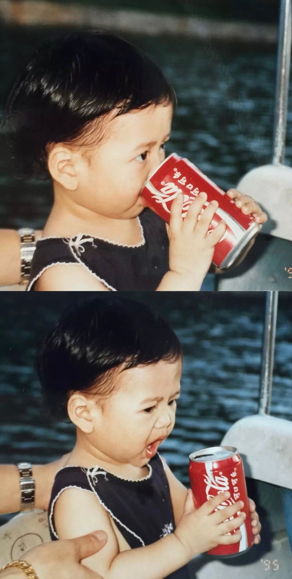 王嘉尔小时候真的爆可爱了