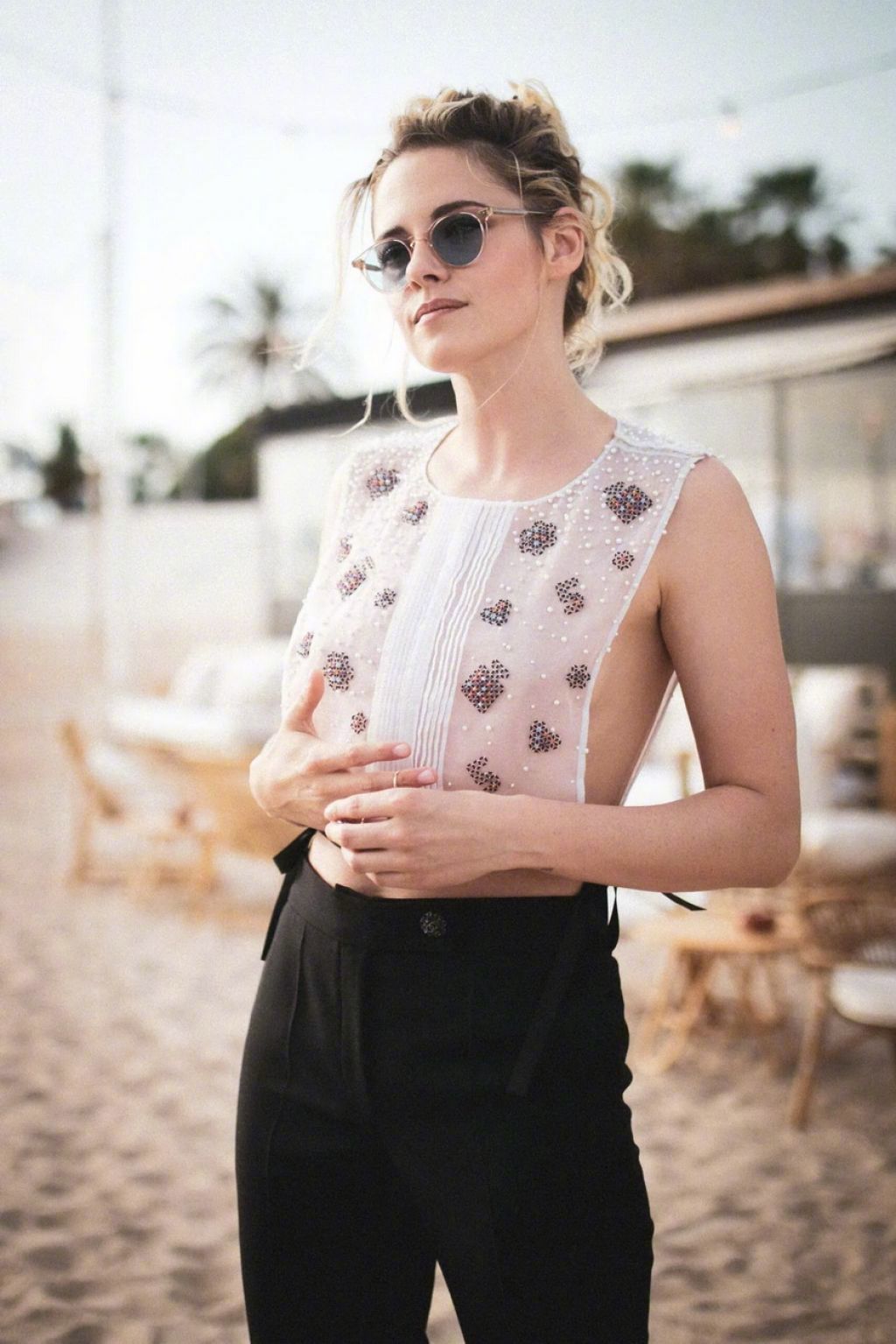 kristenstewart克里斯汀斯图尔特戛纳电影节写真