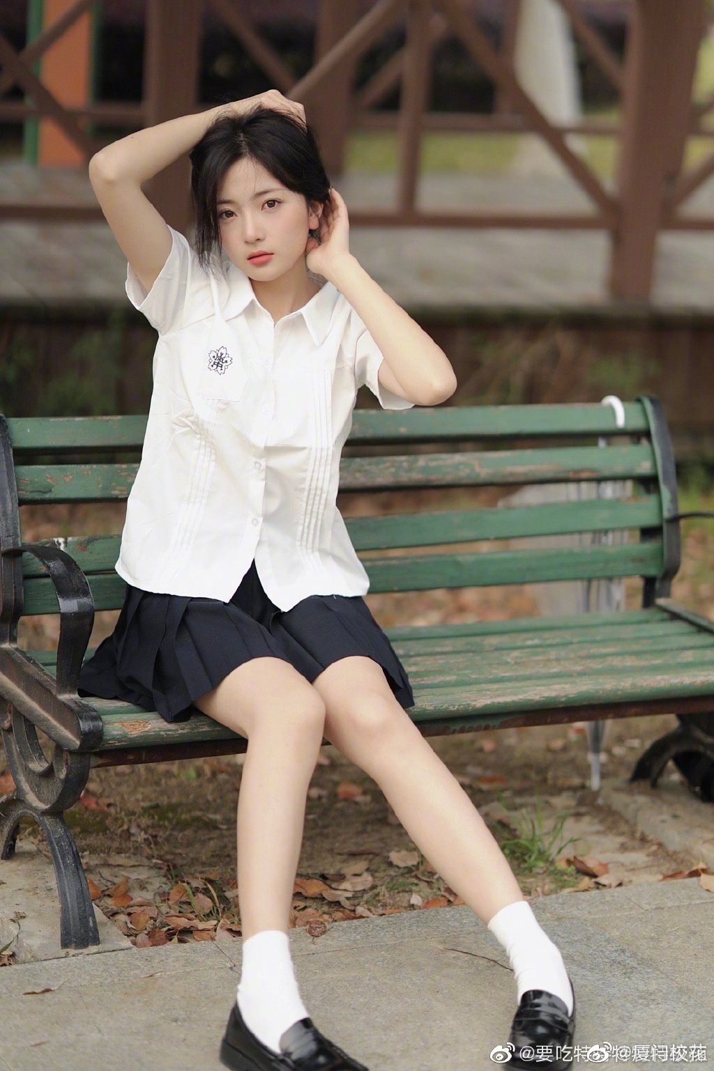 她叫王千千, 00年,就读于安徽职业技术学院,身高171cm……_高清图集