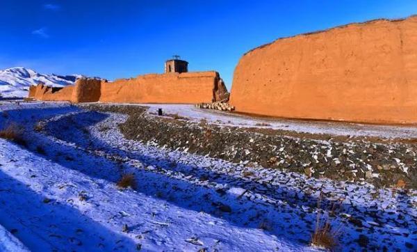 景泰:龟城冬日雪韵