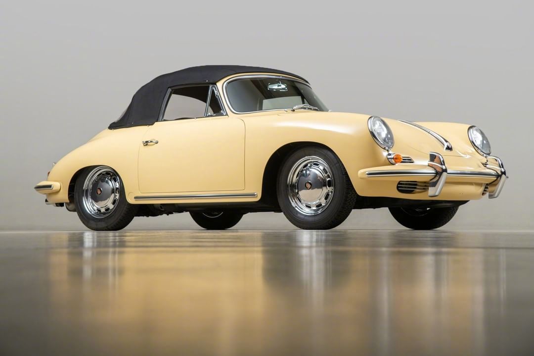 经典车之1965年保时捷porsche 356 sc cabriolet