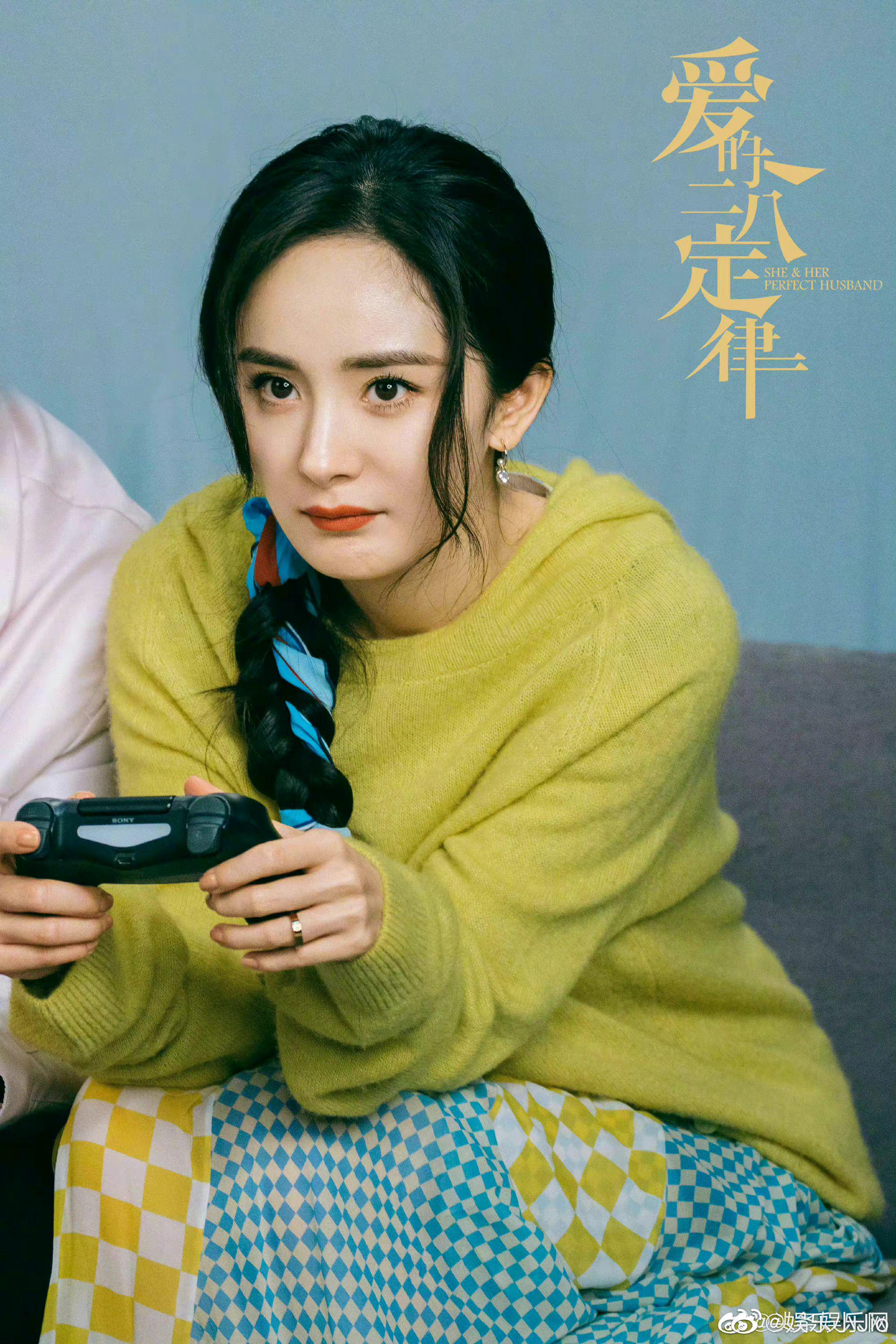 杨幂许凯拍摄爱的二八定律海报两人也太甜了吧