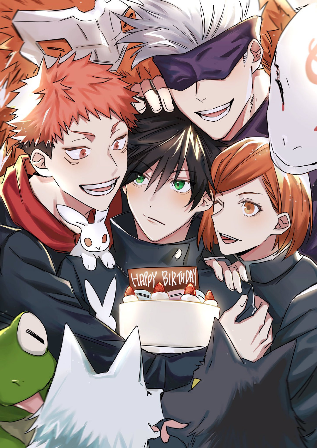 今天是咒术回战中伏黑惠的生日,粉丝纷纷放出了生日贺图__财经头条