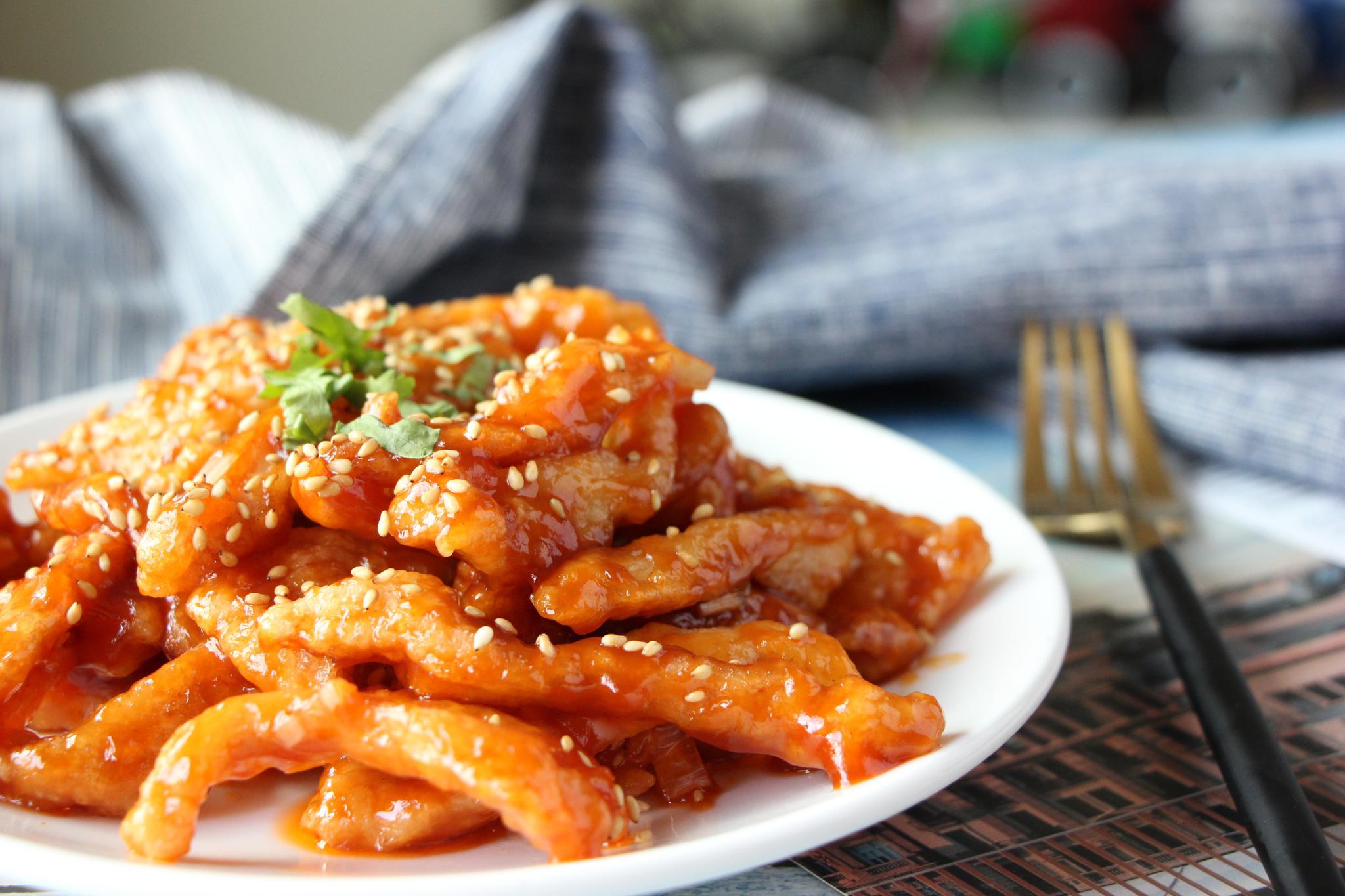 糖醋里脊的平替糖醋鸡柳酸甜可口香脆软嫩真的好吃