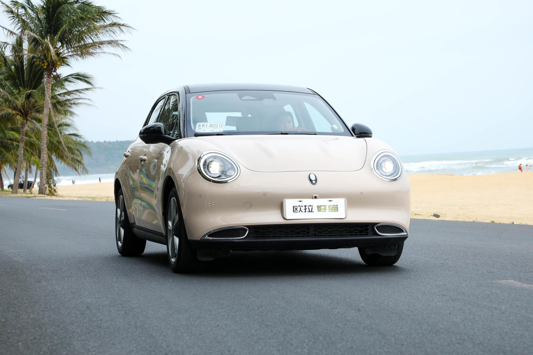 试驾欧拉好猫:在海风边"撸猫",体会生活本质-新浪汽车