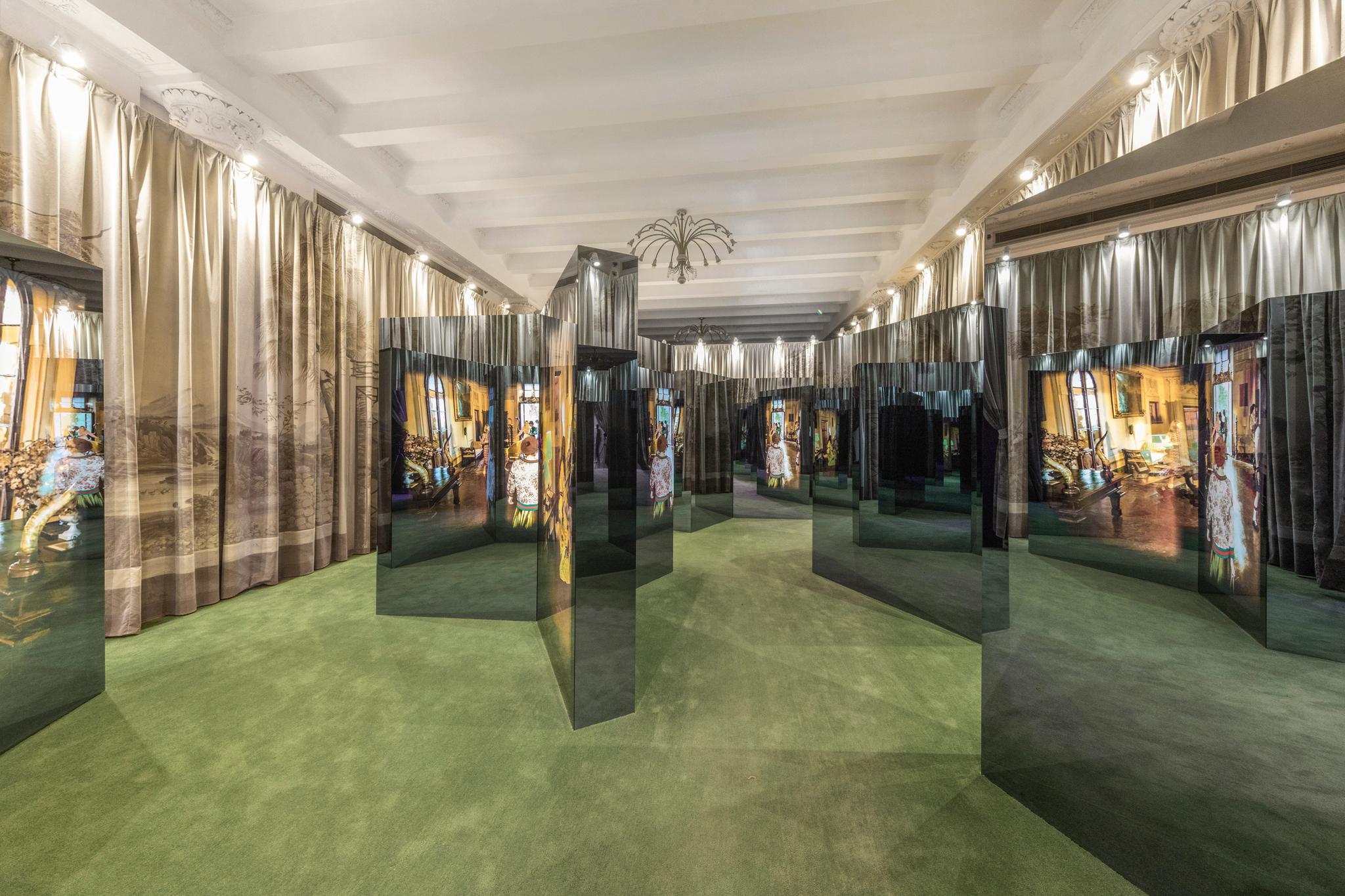 日前古驰原典展览上海站正式启幕