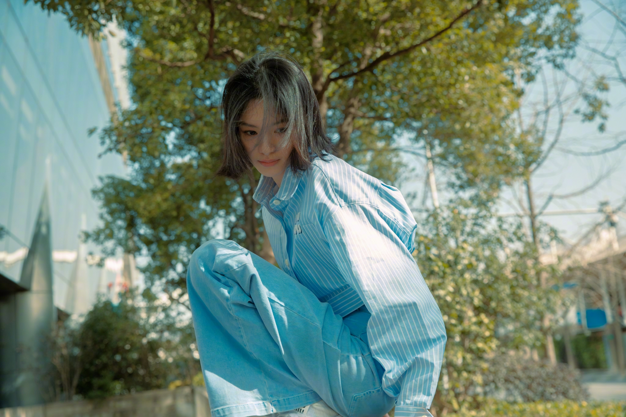 邱天出席电影《如果有一天我将会离开你》北京首映造型图……|邱天