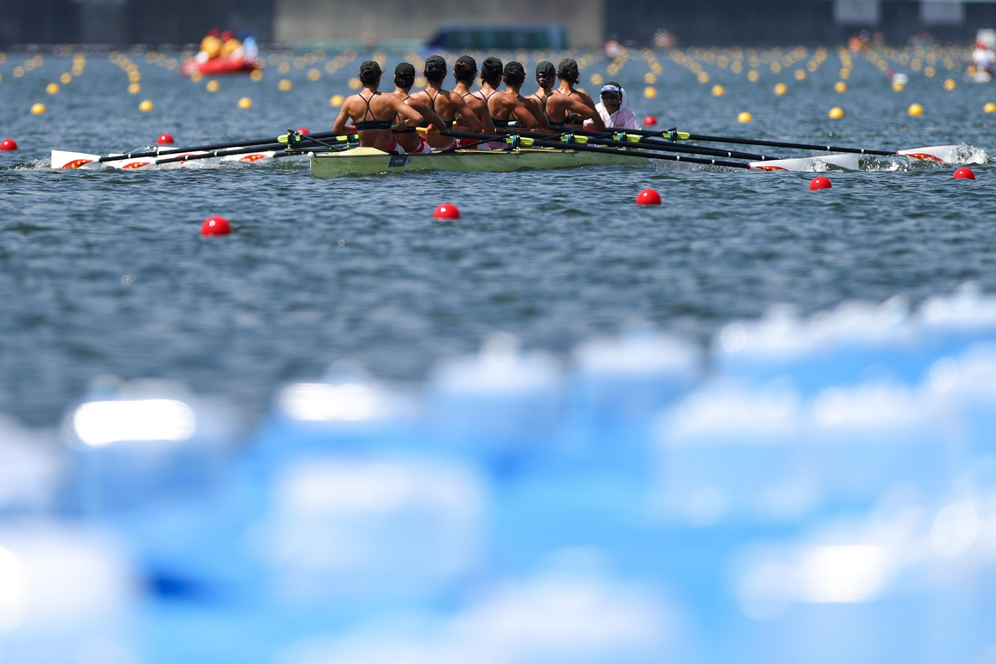 (东京奥运会)中国赛艇队赛前训练