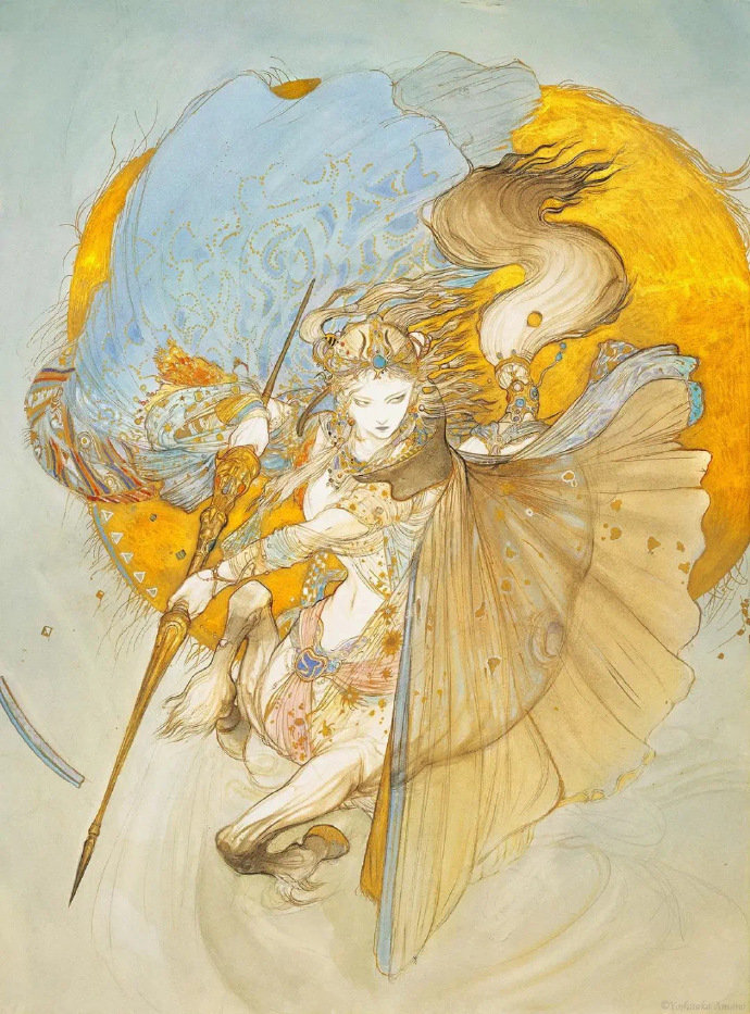 日本插画师天野喜孝 高清图集 新浪网