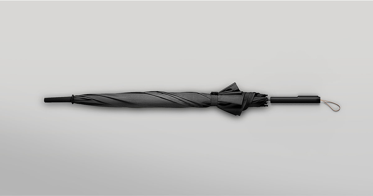 Umbrella 磁性伞可以放置在最适合的地方