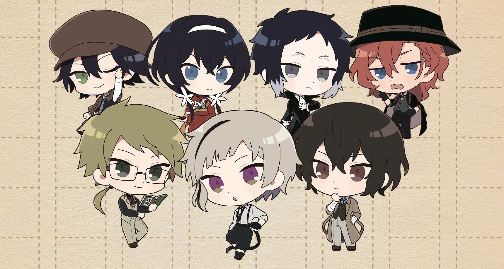 「文豪野犬」新周边q版