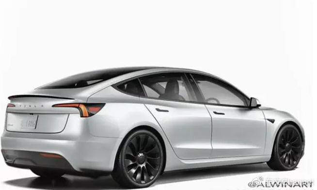 外观预想图氛围感十足特斯拉新款model3内饰曝光简洁大气