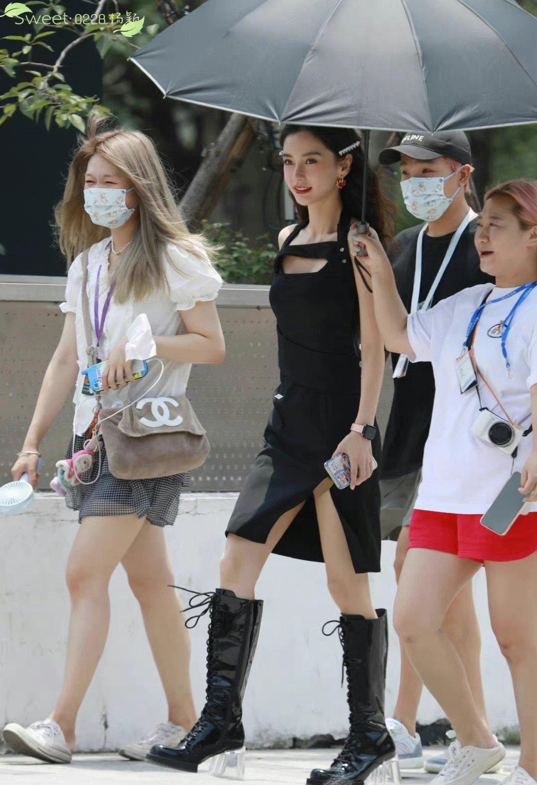 萌探2女团风造型路透angelababy杨颖关晓彤欧阳娜娜马丽