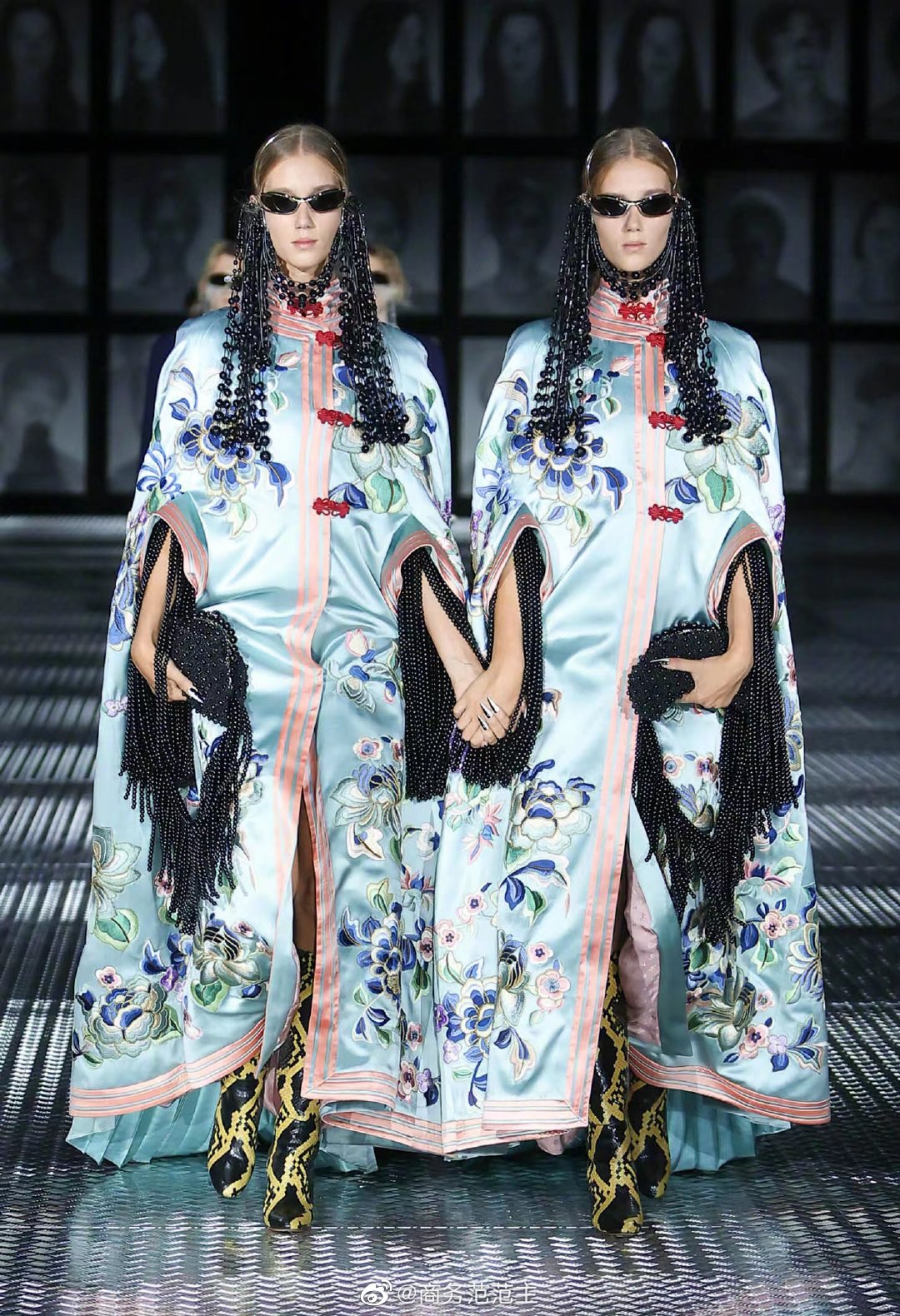 最近被Gucci的双生大秀“双生之境”刷屏了……__财经头条