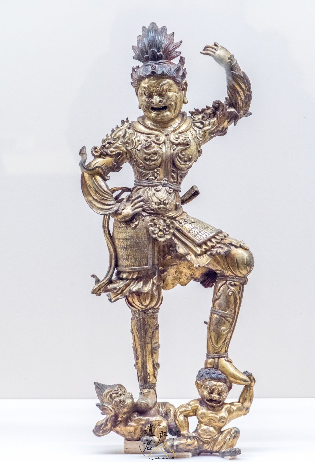 国家博物馆藏· 唐代鎏金铜天王像_高清图集_新浪网