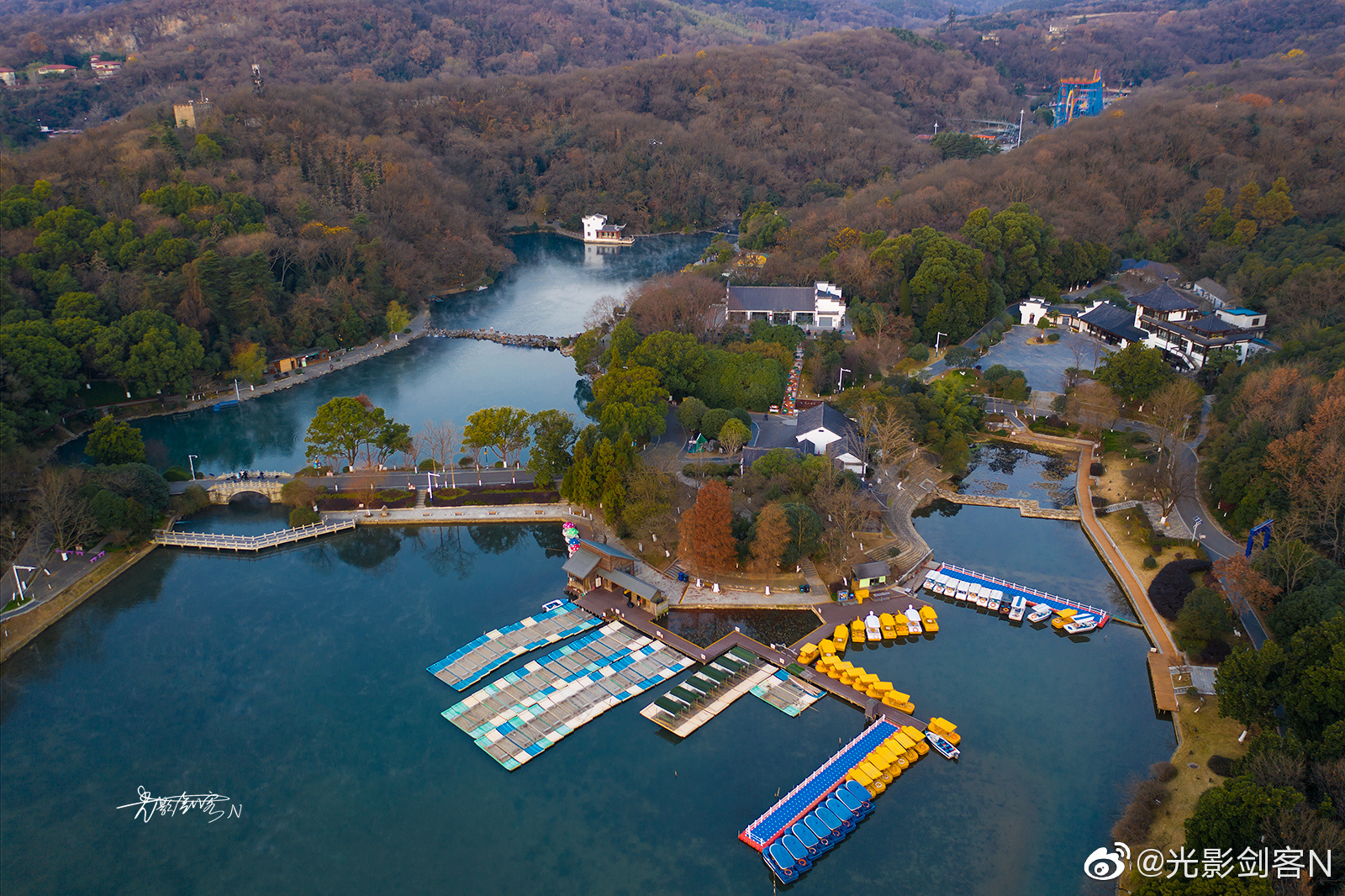 初冬浦口明珠珍珠泉