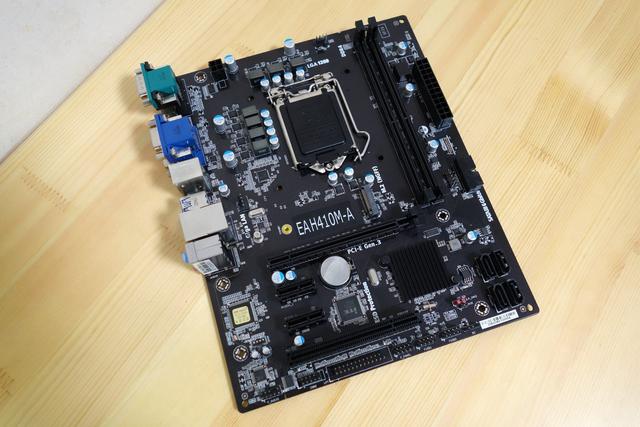 这次我们所使用的艾尔莎ea h410m-a是一款基于h410芯片组打造的主板