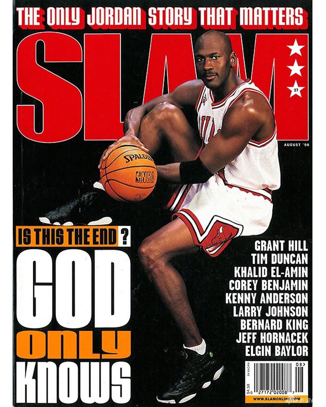 《slam》杂志为乔丹拍摄的封面合集.太有范儿了!