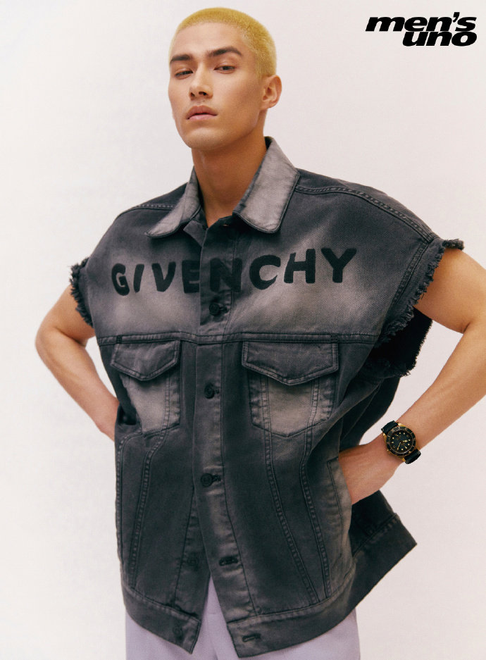 into1米卡×风度mens uno 二月刊封面大片,二登风度……__财经头条