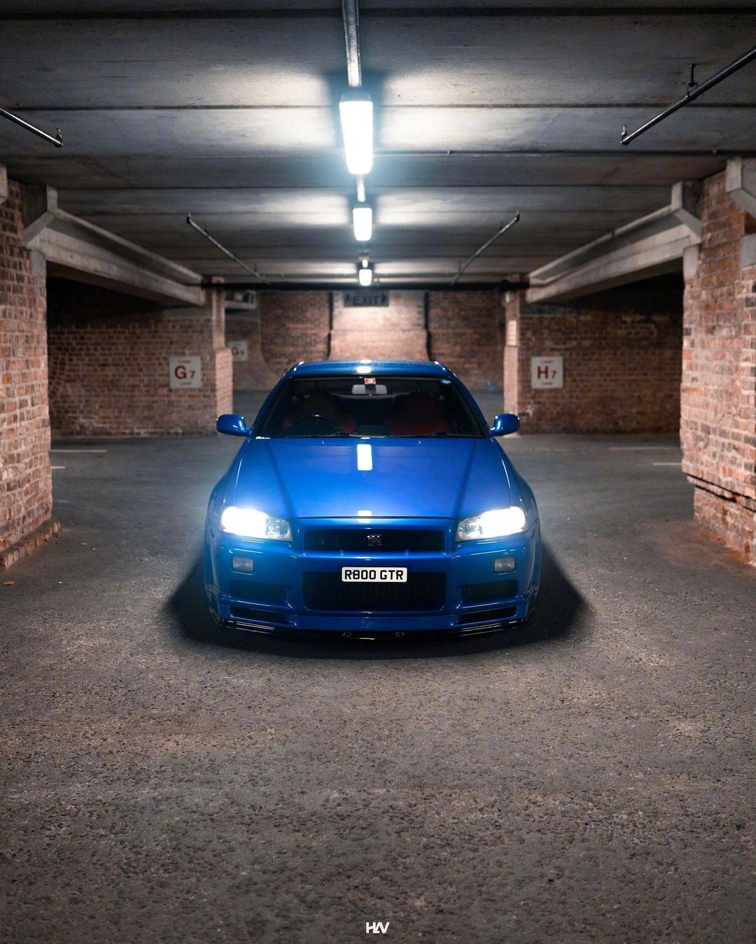 经典车之日产nissan gtr r34