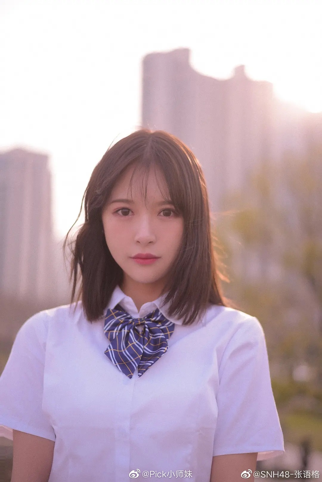 张语格这组写真看起来好日系美少女的感觉啊!